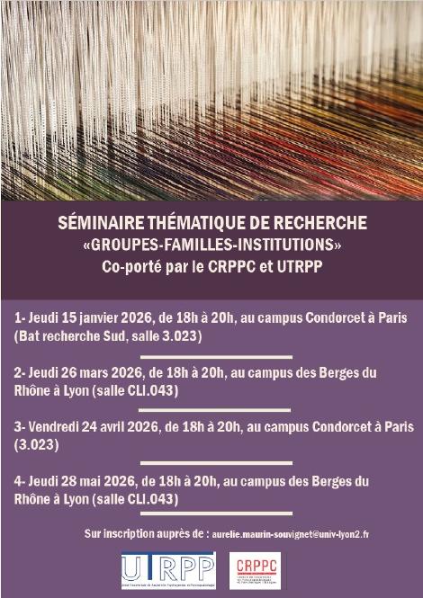 Séminaire UTRP-CRPPC