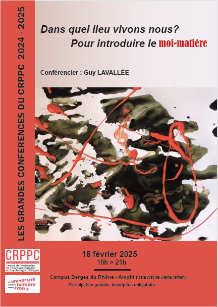 Les grandes conférences Guy Lavallée